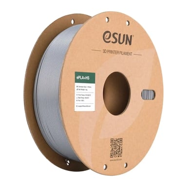 Пластик для 3D-принтера eSUN ePLA+HS, 1,75мм, 1кг, silver (EPLA+HS-P175S1) - фото 1