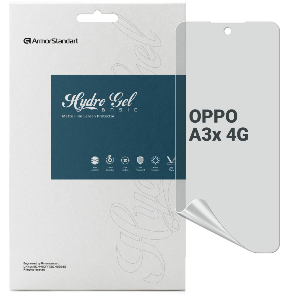 Плівка захисна Armorstandart Matte OPPO A3x 4G (ARM80897) - фото 1