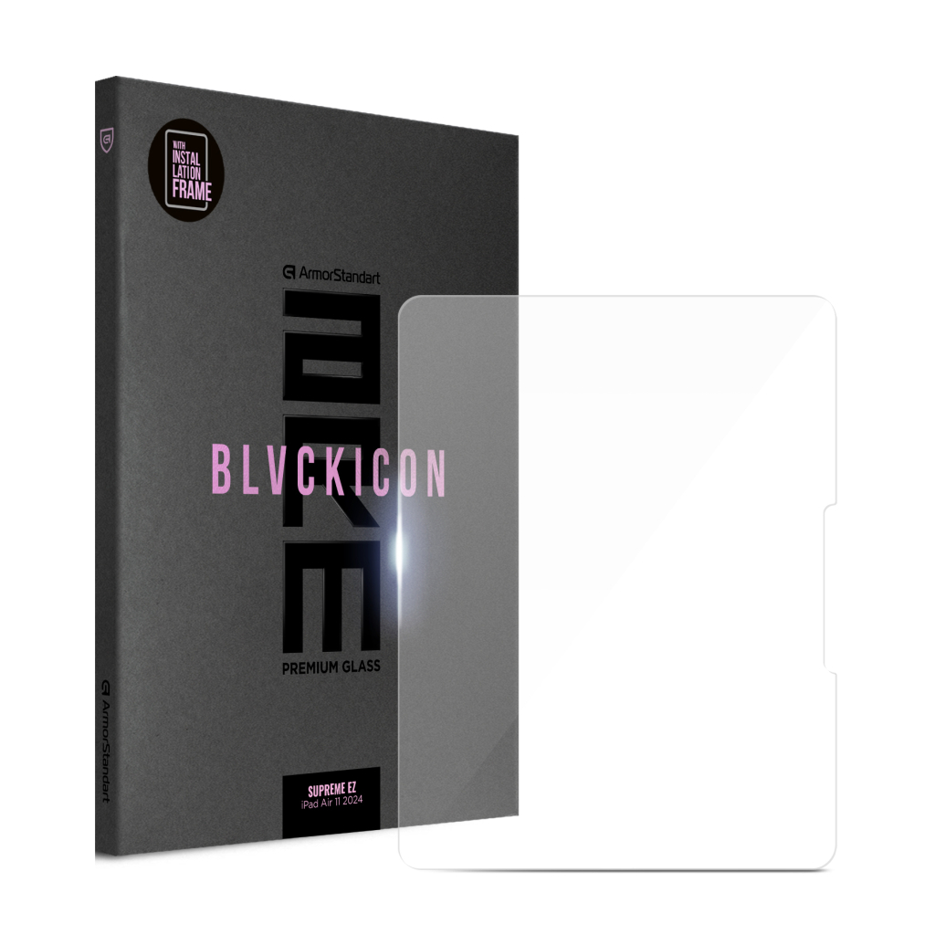 Скло захисне Armorstandart Supreme Black Icon Apple iPad Air 11 2024 (ARM78105) - фото 1 Скло захисне Armorstandart Supreme Black Icon Apple iPad Air 11 2024 (ARM78105) - фото 1