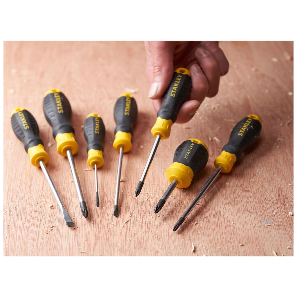 Викрутка Stanley Cushion Grip, Ph1x75мм. (STHT16155-0) - фото 5 Викрутка Stanley Cushion Grip, Ph1x75мм. (STHT16155-0) - фото 5