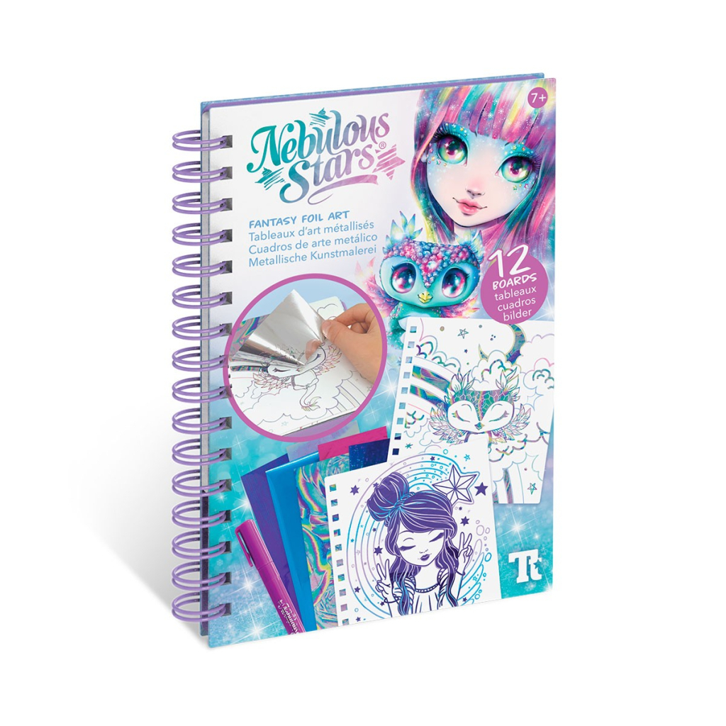 Набір для творчості Nebulous Stars Скетчбук Фантазійне мистецтво з фольги (11025) Набір для творчості Nebulous Stars Скетчбук Фантазійне мистецтво з фольги (11025)