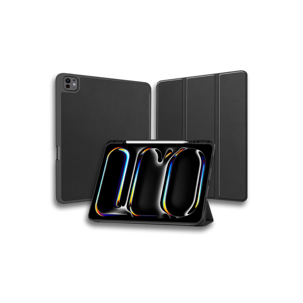 Чохол до планшета AirOn Premium SOFT iPad Pro 13 2024 + Film Black (4822352781129) - фото 1