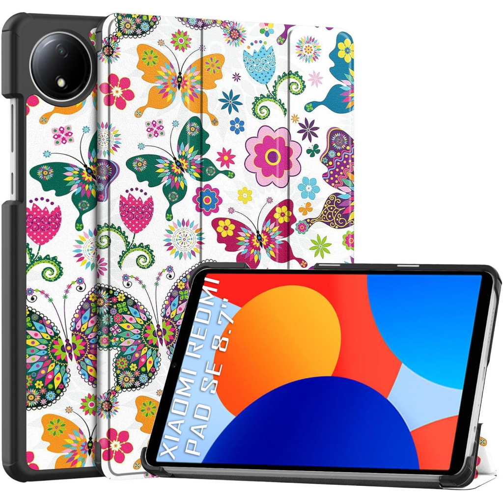 Чохол до планшета BeCover Smart Case Xiaomi Redmi Pad SE 8.7" Butterfly (711910) - фото 1 Чохол до планшета BeCover Smart Case Xiaomi Redmi Pad SE 8.7" Butterfly (711910) - фото 1