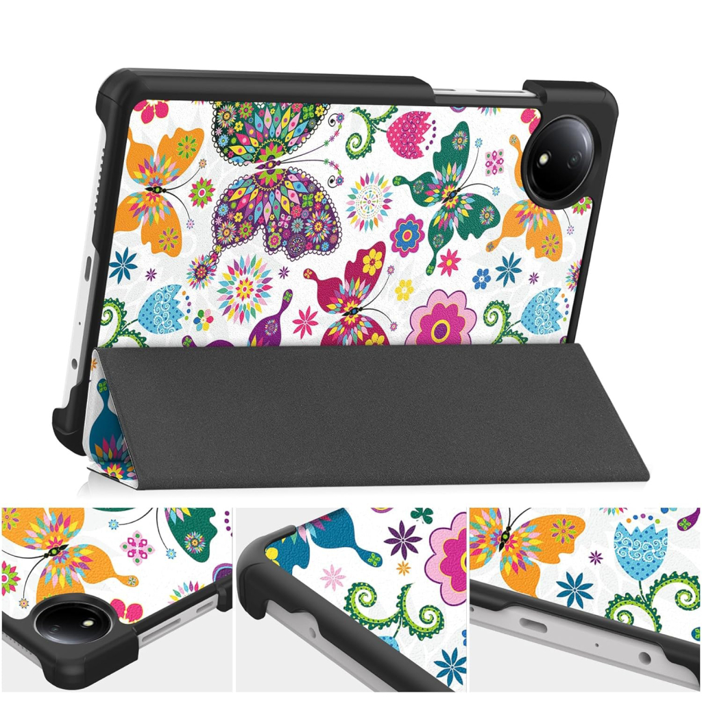 Чохол до планшета BeCover Smart Case Xiaomi Redmi Pad SE 8.7" Butterfly (711910) - фото 3 Чохол до планшета BeCover Smart Case Xiaomi Redmi Pad SE 8.7" Butterfly (711910) - фото 3