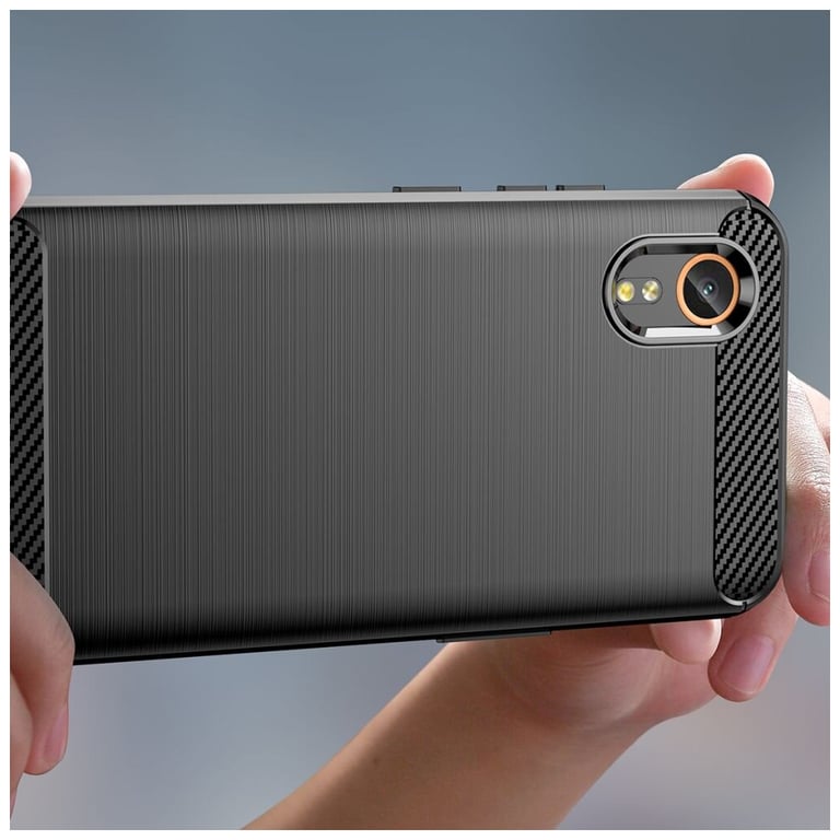 Чохол до мобільного телефона BeCover Carbon Series Samsung Galaxy Xcover7 Black (711892) - фото 2
