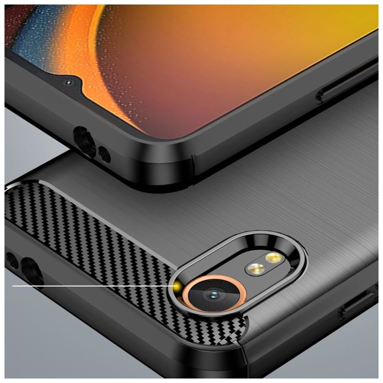 Чохол до мобільного телефона BeCover Carbon Series Samsung Galaxy Xcover7 Black (711892) - фото 3