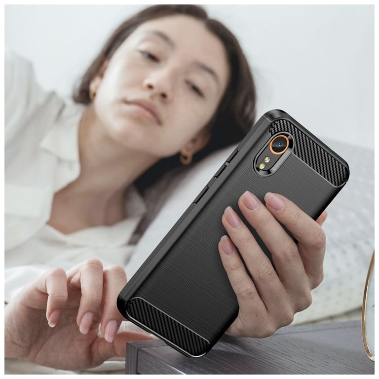 Чохол до мобільного телефона BeCover Carbon Series Samsung Galaxy Xcover7 Black (711892) - фото 4