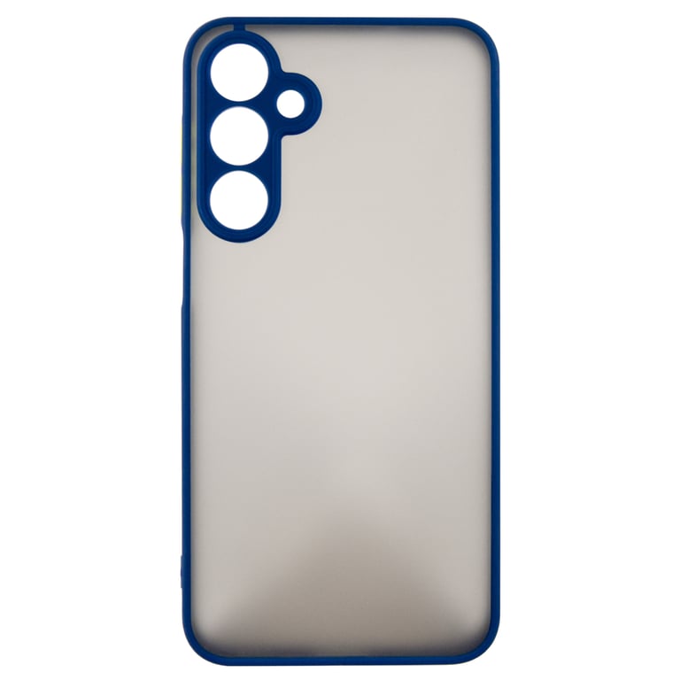 Чохол до мобільного телефона Dengos Samsung Galaxy M35 5G Matte + glass Blue (DG-KM-108) - фото 2