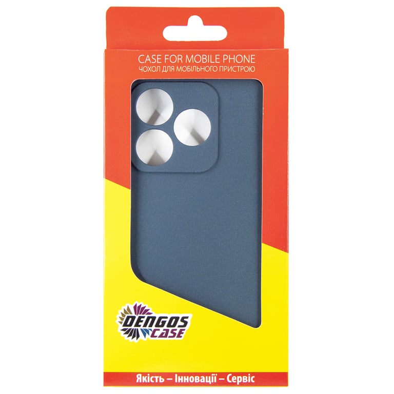 Чохол до мобільного телефона Dengos Carbon Realme C63 Blue (DG-TPU-CRBN-204) - фото 5