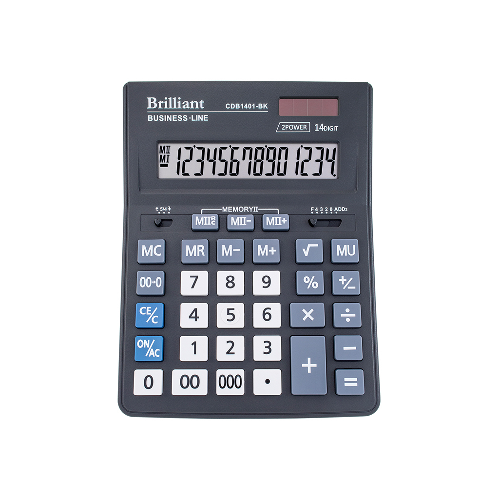 Калькулятор Brilliant CDB1401-BK - фото 1