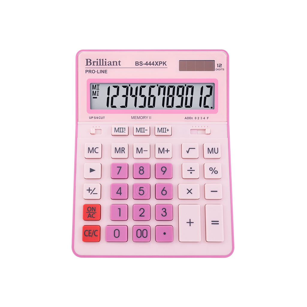 Калькулятор Brilliant BS-444XPK - фото 1 Калькулятор Brilliant BS-444XPK - фото 1