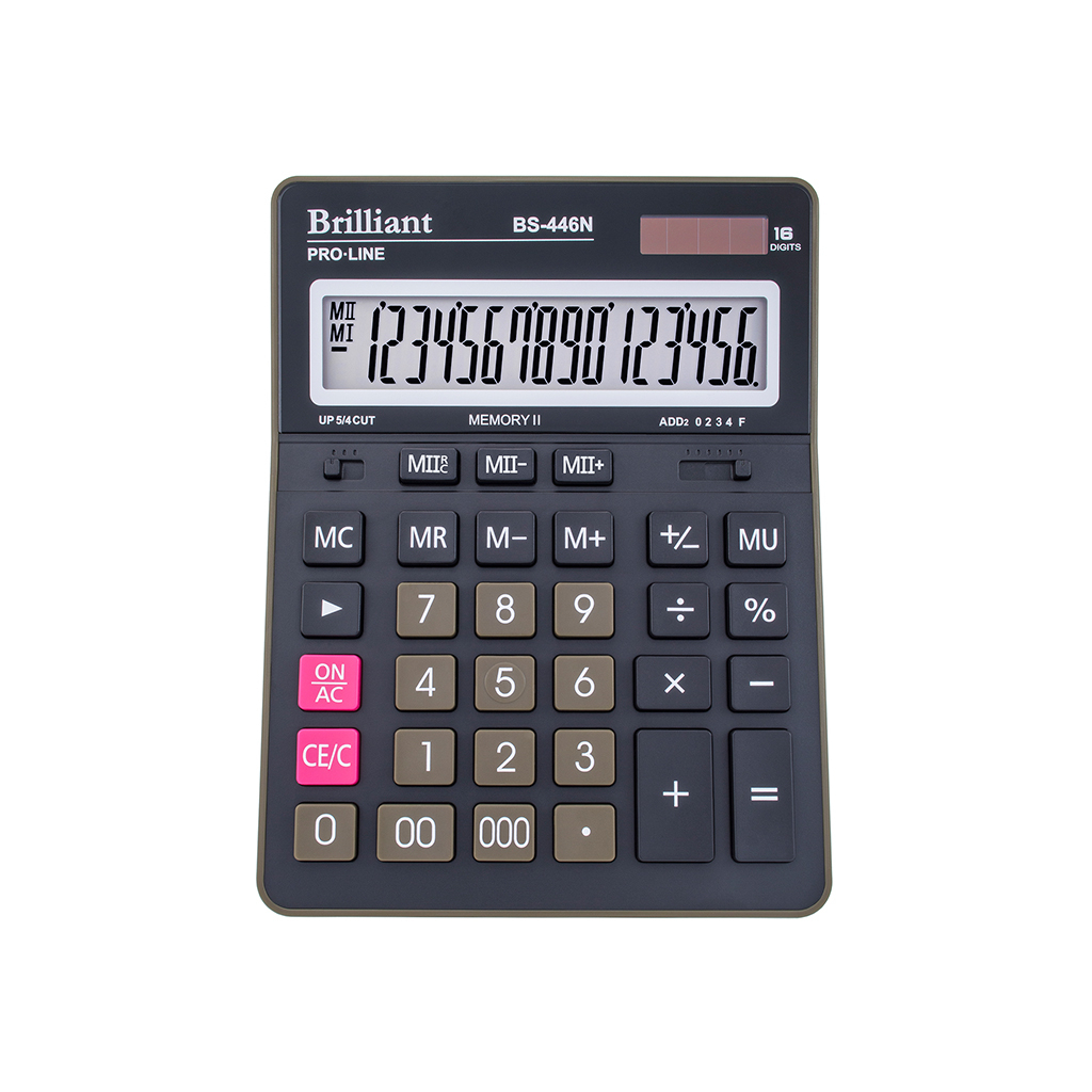 Калькулятор Brilliant BS-446N - фото 1 Калькулятор Brilliant BS-446N - фото 1