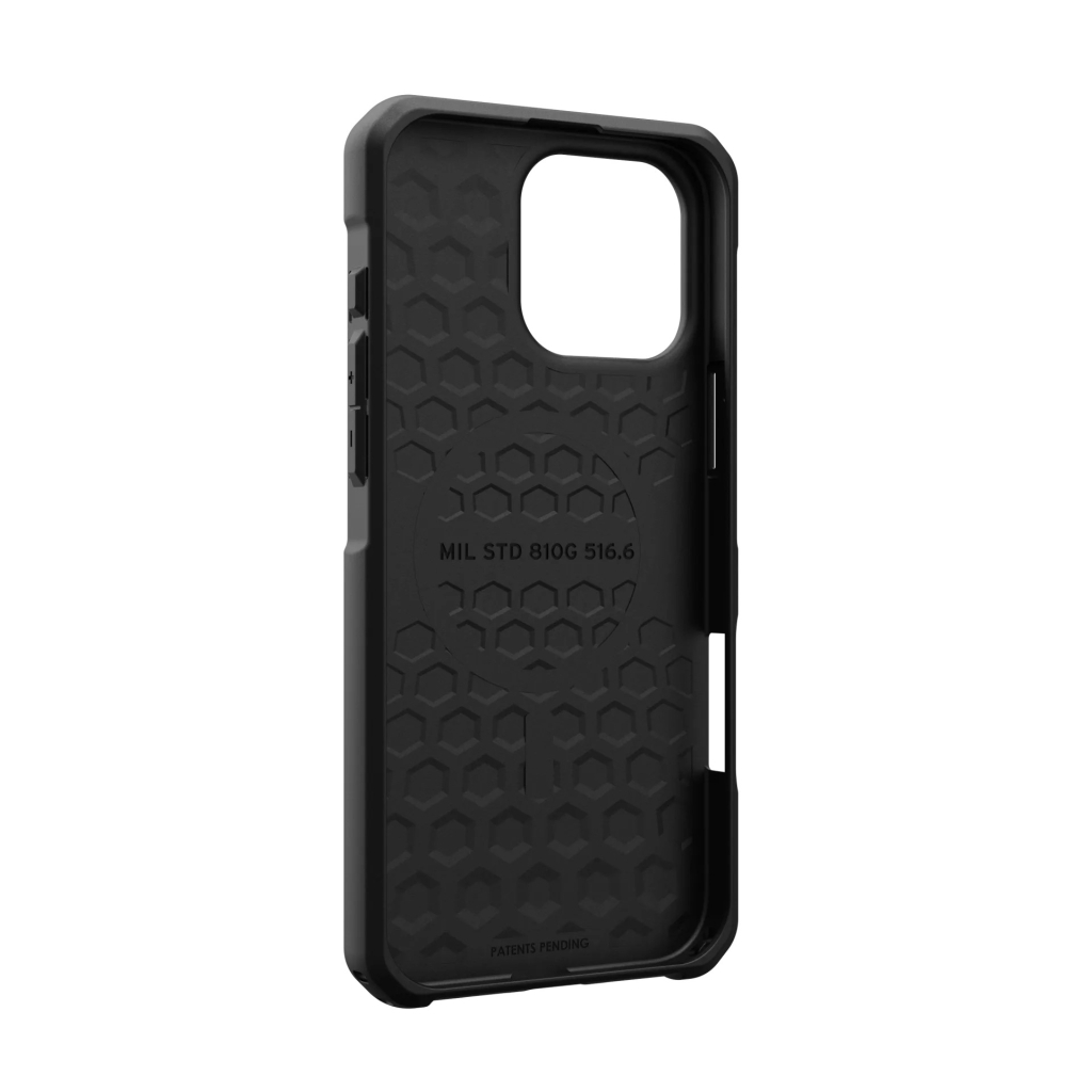 Чохол до мобільного телефона UAG iPhone 16 Pro Max Metropolis LT Magsafe Kevlar Black (114453113940) - фото 5 Чохол до мобільного телефона UAG iPhone 16 Pro Max Metropolis LT Magsafe Kevlar Black (114453113940) - фото 5