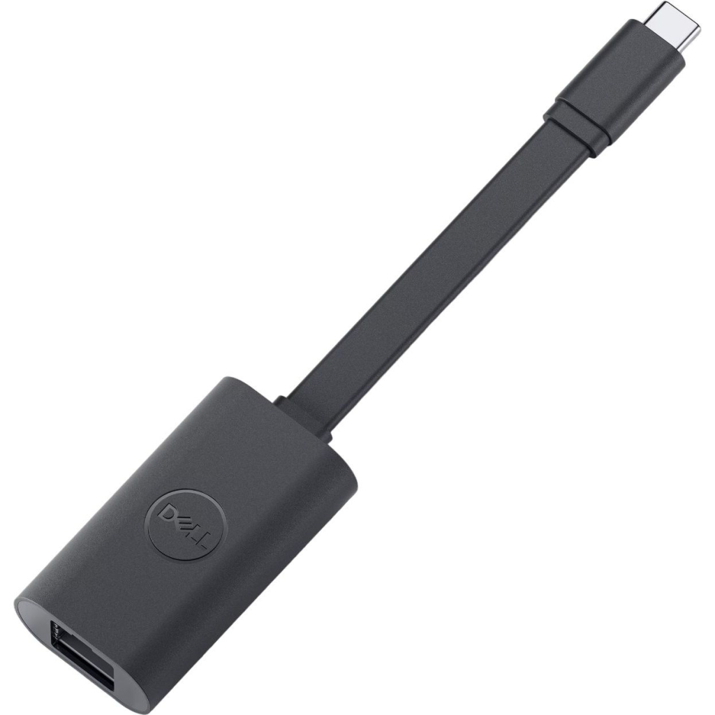 Перехідник USB-C to RJ45 Ethernet 2500Mbps Dell (470-BCFV) Перехідник USB-C to RJ45 Ethernet 2500Mbps Dell (470-BCFV)