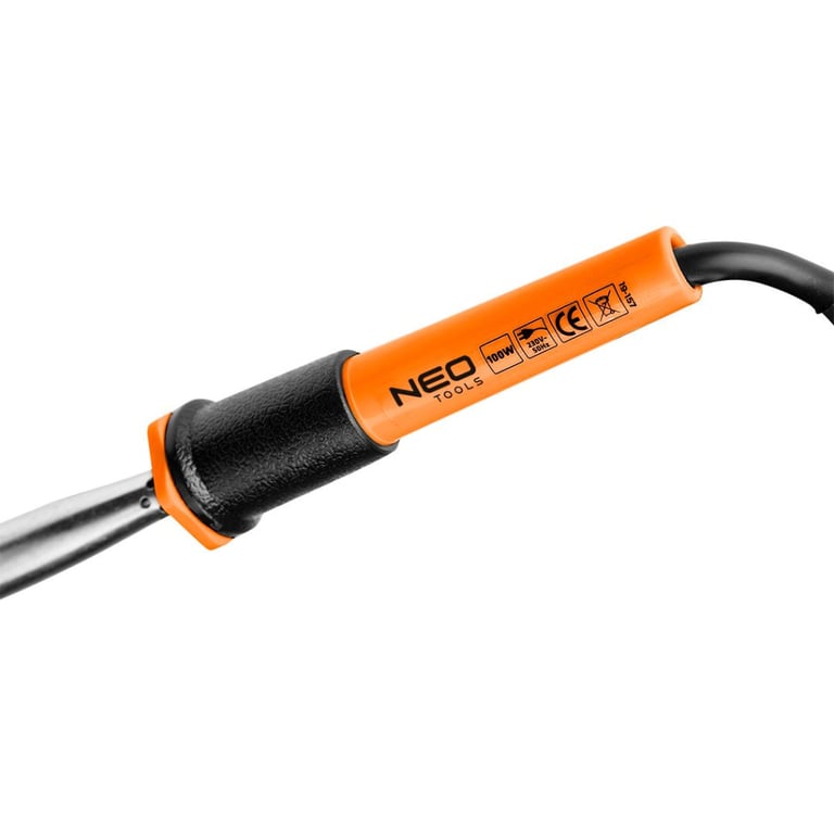 Паяльник електричний Neo Tools 100Вт 500°C нікельована мідь (19-157) - фото 6
