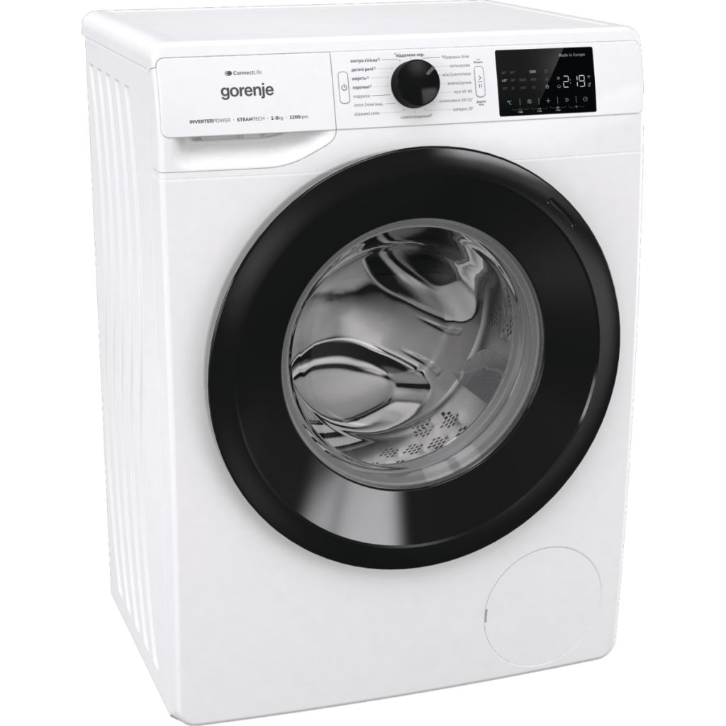 Пральна машина Gorenje WPNEI82SBSWIFI - фото 3 Пральна машина Gorenje WPNEI82SBSWIFI - фото 3