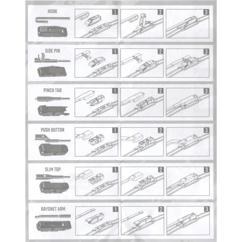 Щітка склоочисника WINSO PRO SHADOW 650мм (117650) - фото 3 Щітка склоочисника WINSO PRO SHADOW 650мм (117650) - фото 3
