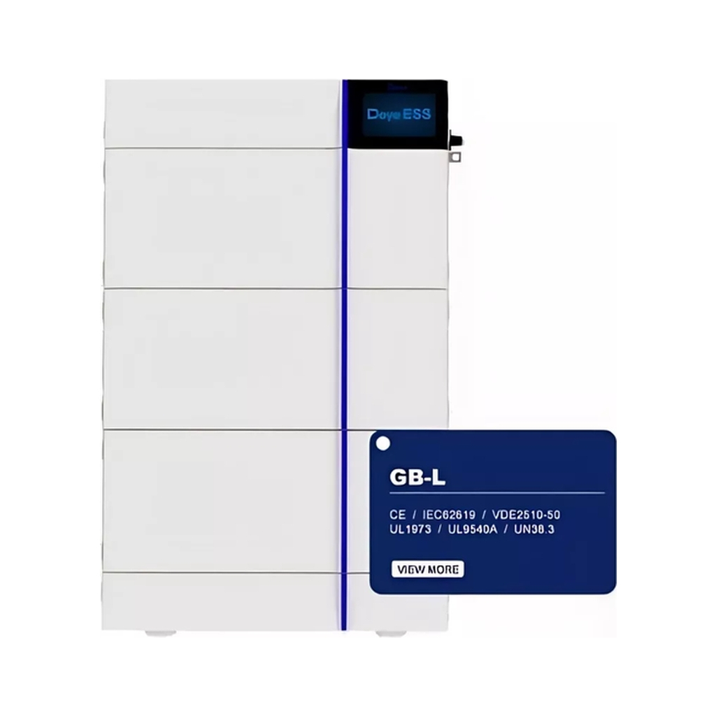 Батарея LiFePo4 Deye GB-LM4.0 102,4V 40AH (GB-LM4.0) - фото 2 Батарея LiFePo4 Deye GB-LM4.0 102,4V 40AH (GB-LM4.0) - фото 2