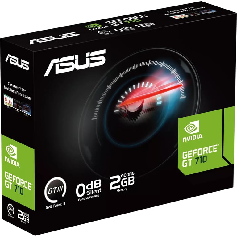 Відеокарта GeForce GT710 2048Mb ASUS (GT710-SL-2GD5-BRK-EVO) - фото 4