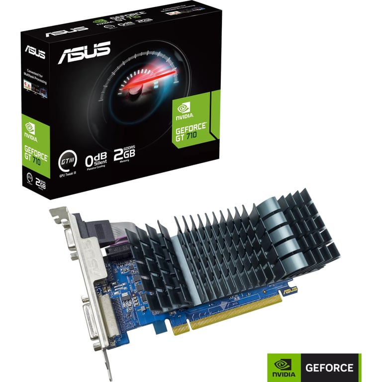 Відеокарта GeForce GT710 2048Mb ASUS (GT710-SL-2GD5-BRK-EVO) - фото 6