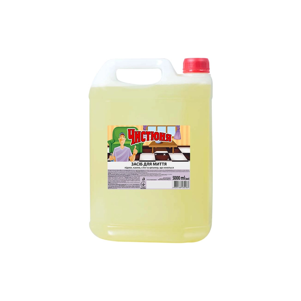 Засіб для миття підлоги Чистюня 5 л (4820168430183) - фото 1