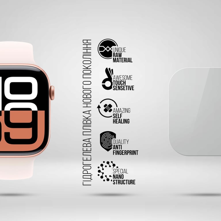 Плівка захисна Armorstandart Apple Watch 10 46mm 6 pcs (ARM81142) - фото 2
