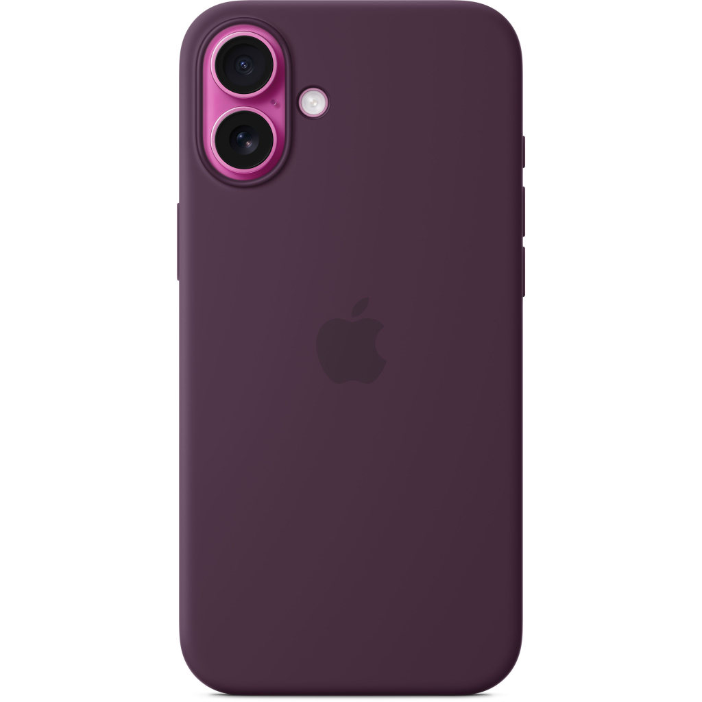 Чохол до мобільного телефона Apple iPhone 16 Plus Silicone Case with MagSafe - Plum (MYYD3ZM/A) - фото 3 Чохол до мобільного телефона Apple iPhone 16 Plus Silicone Case with MagSafe - Plum (MYYD3ZM/A) - фото 3