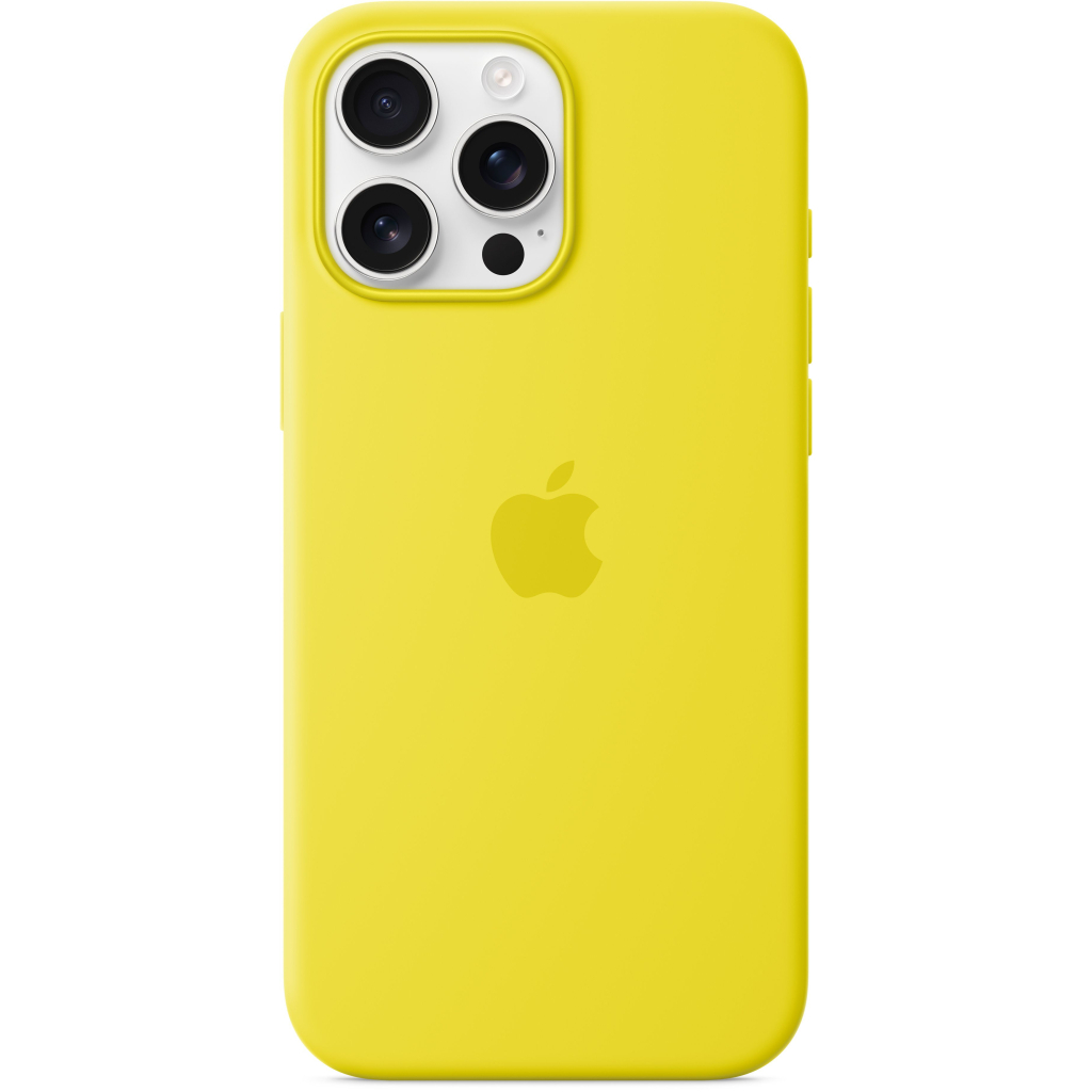 Чохол до мобільного телефона Apple iPhone16 Pro Max Silicone Case with MagSafe - Star Fruit (MA7U4ZM/A) - фото 3 Чохол до мобільного телефона Apple iPhone16 Pro Max Silicone Case with MagSafe - Star Fruit (MA7U4ZM/A) - фото 3