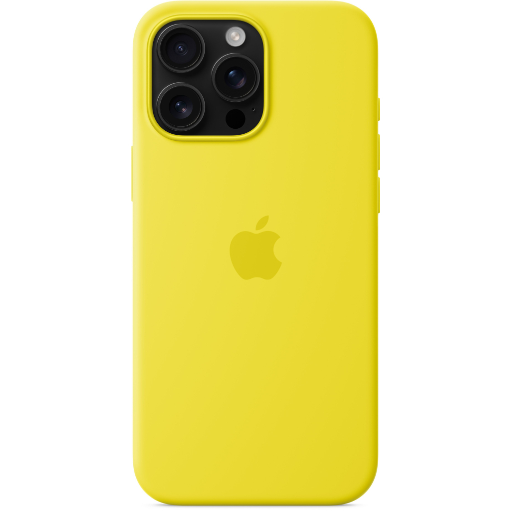 Чохол до мобільного телефона Apple iPhone16 Pro Max Silicone Case with MagSafe - Star Fruit (MA7U4ZM/A) - фото 4 Чохол до мобільного телефона Apple iPhone16 Pro Max Silicone Case with MagSafe - Star Fruit (MA7U4ZM/A) - фото 4