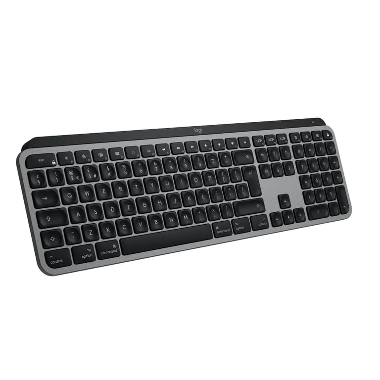 Клавіатура Logitech MX Keys S для MAC Bluetooth/Wireless UA Space Grey (920-011637) - фото 2