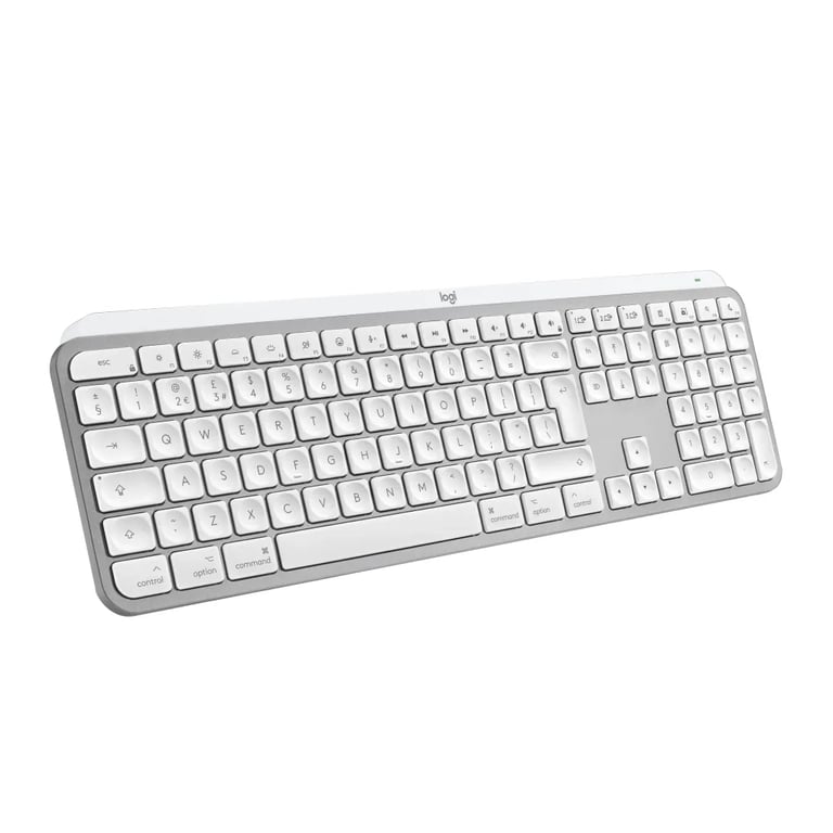 Клавіатура Logitech MX Keys S для MAC Bluetooth/Wireless UA Pale Grey (920-011638) - фото 2