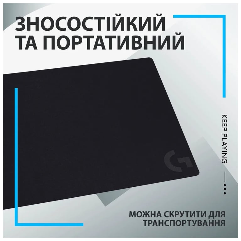 Килимок для мишки Logitech G240 Gaming Mouse Pad Black (943-000785) - фото 10
