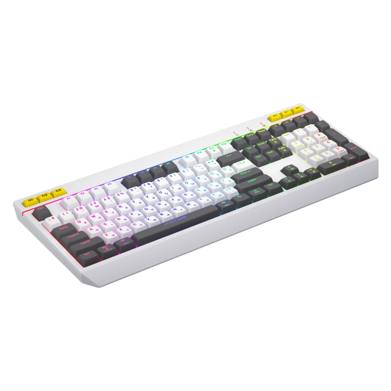 Клавіатура Hator Icefall USB White (HTK405UA) - фото 3