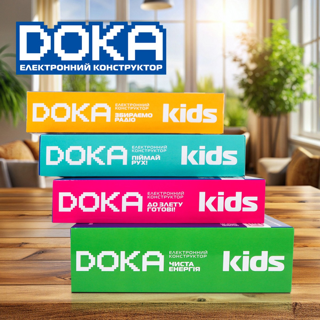 Конструктор DOKA електронний Піймай рух! (D70705) - фото 7 Конструктор DOKA електронний Піймай рух! (D70705) - фото 7