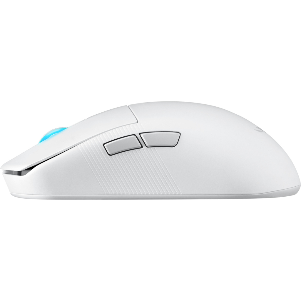Мишка ASUS ROG Harpe Ace Mini Wireless/Bluetooth/USB White (90MP03Z0-BMUA10) - фото 4 Мишка ASUS ROG Harpe Ace Mini Wireless/Bluetooth/USB White (90MP03Z0-BMUA10) - фото 4