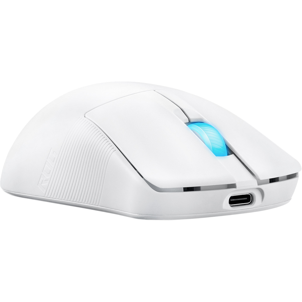 Мишка ASUS ROG Harpe Ace Mini Wireless/Bluetooth/USB White (90MP03Z0-BMUA10) - фото 6 Мишка ASUS ROG Harpe Ace Mini Wireless/Bluetooth/USB White (90MP03Z0-BMUA10) - фото 6