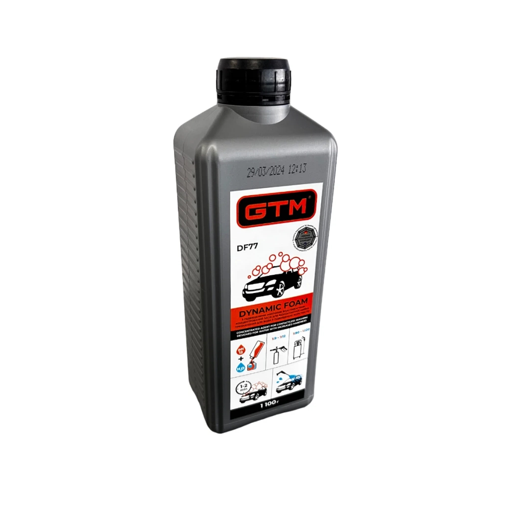 Засіб для мийок високого тиску GTM активна піна 1,1кг (розведення 19-112) Dynamic Foam (DF77-1) - фото 1