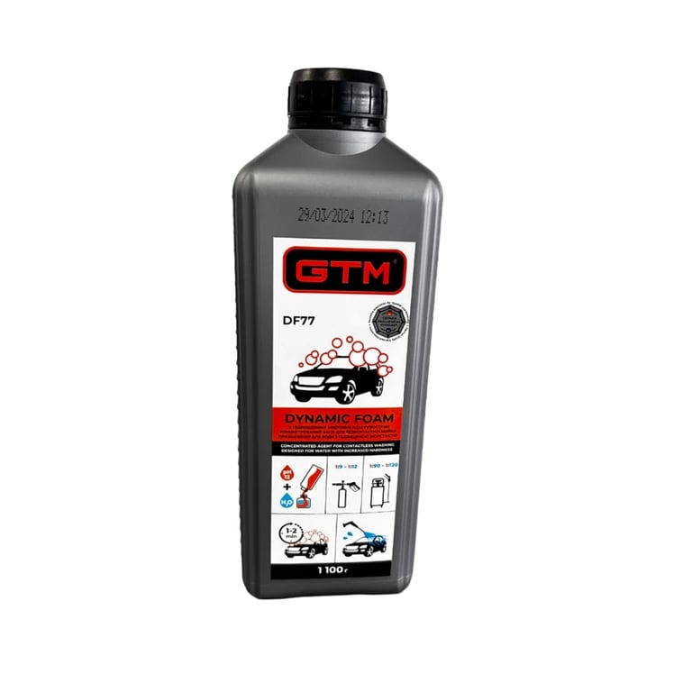 Засіб для мийок високого тиску GTM активна піна 1,1кг (розведення 19-112) Dynamic Foam (DF77-1) - фото 2