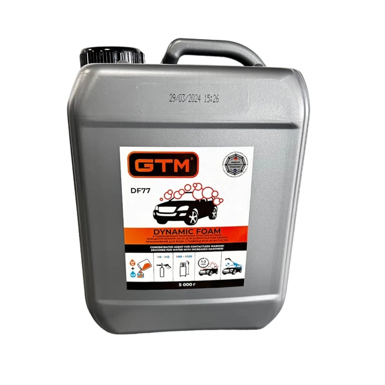 Засіб для мийок високого тиску GTM активна піна 5кг (розведення 19-112) Dynamic Foam (DF77-5) - фото 2