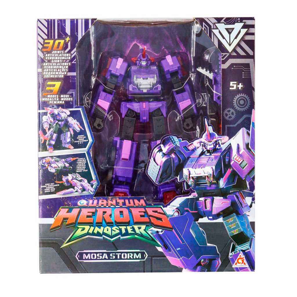 Трансформер Dinoster Моса-бот (EU580816) - фото 6 Трансформер Dinoster Моса-бот (EU580816) - фото 6