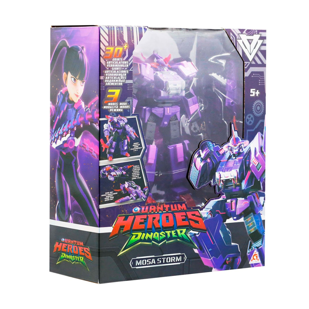 Трансформер Dinoster Моса-бот (EU580816) - фото 7 Трансформер Dinoster Моса-бот (EU580816) - фото 7