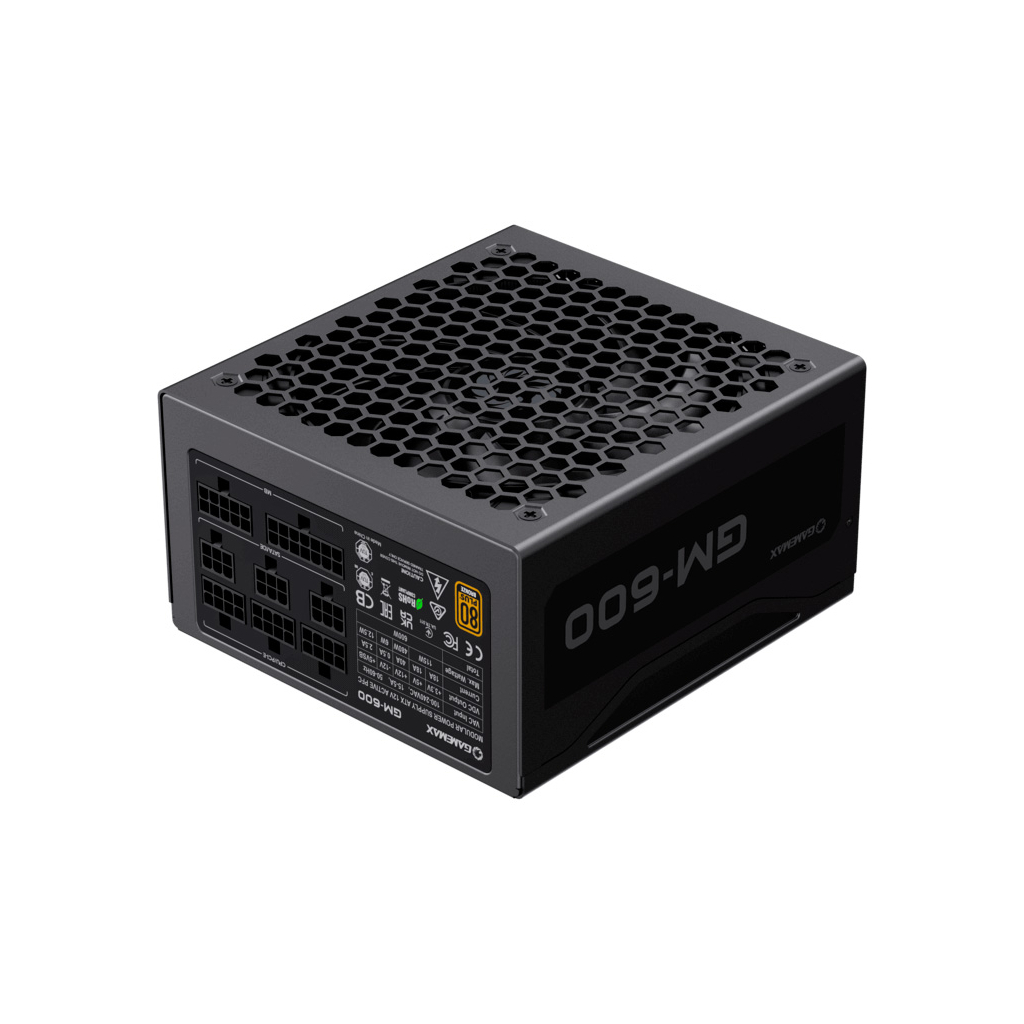 Блок живлення Gamemax 600W GM-600 Modular (GM-600 Modular) - фото 1