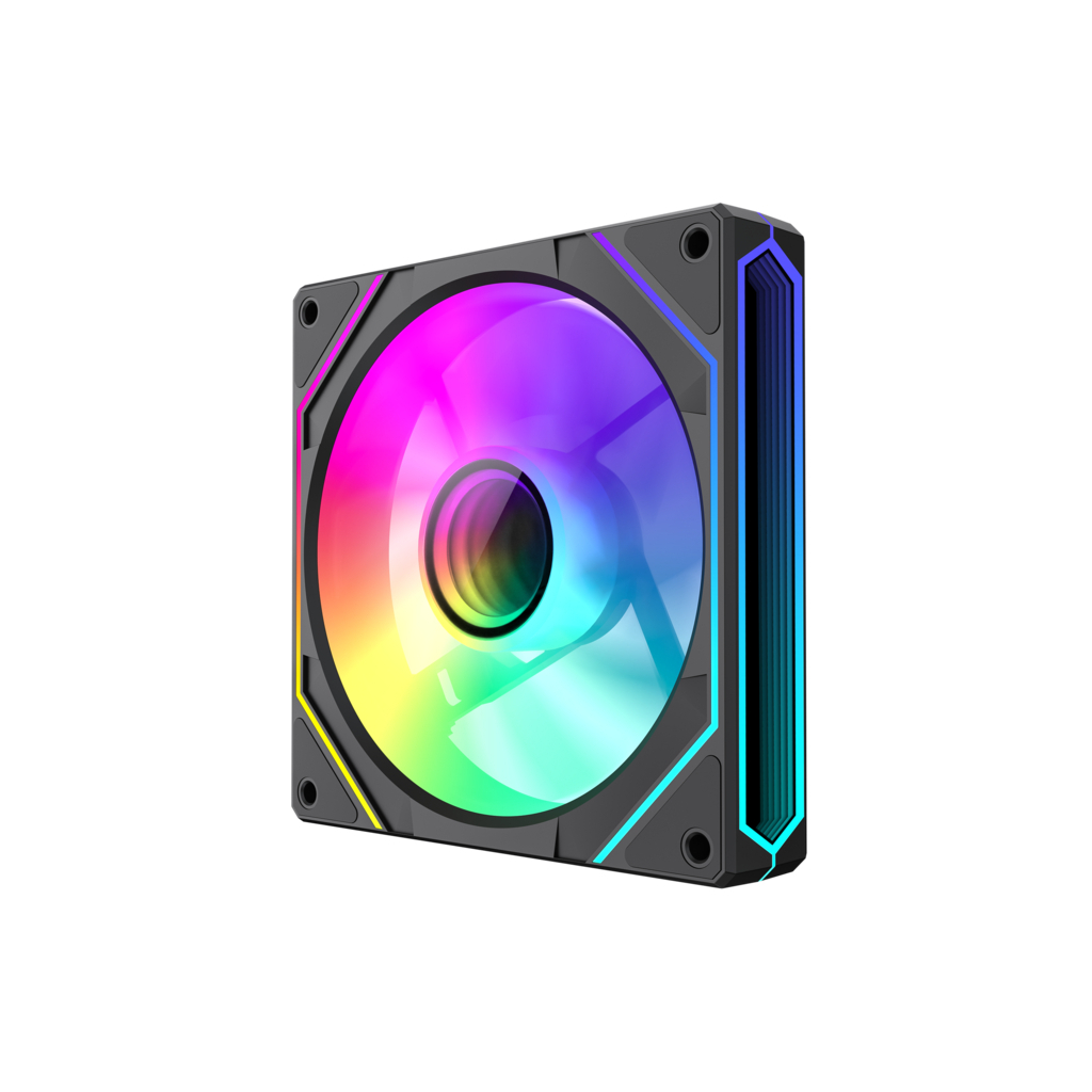 Кулер до корпусу Gamemax FN12A-S8I-R - фото 4 Кулер до корпусу Gamemax FN12A-S8I-R - фото 4