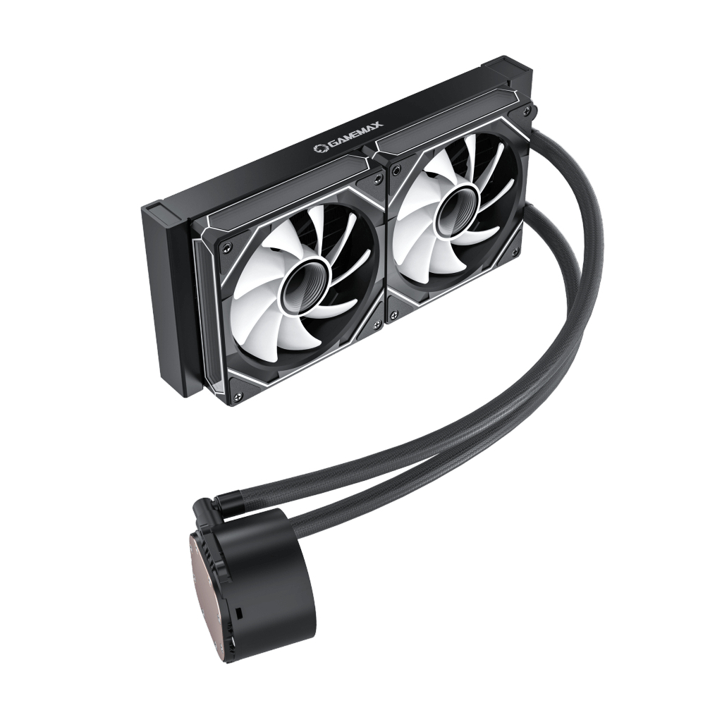 Система рідинного охолодження Gamemax IceBurg 240 Digital BK - фото 5 Система рідинного охолодження Gamemax IceBurg 240 Digital BK - фото 5