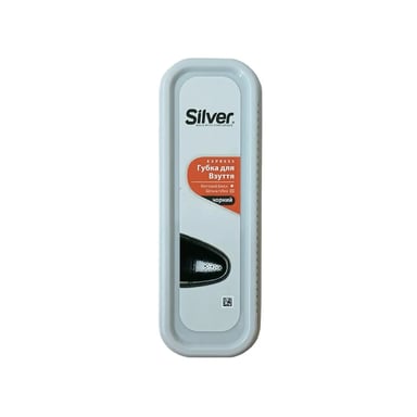Губка для взуття Silver Стандартна Чорна 35 х 115 мм (8690757202035) - фото 1