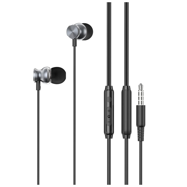 Навушники ColorWay 3.5 mm Wired Earphone UrbanBeat Black (CW-WD03BK) - фото 1