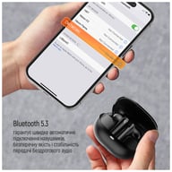 Навушники ColorWay Slim TWS-1 Earbuds Long Life Black (CW-TWS1BK1) - фото 12