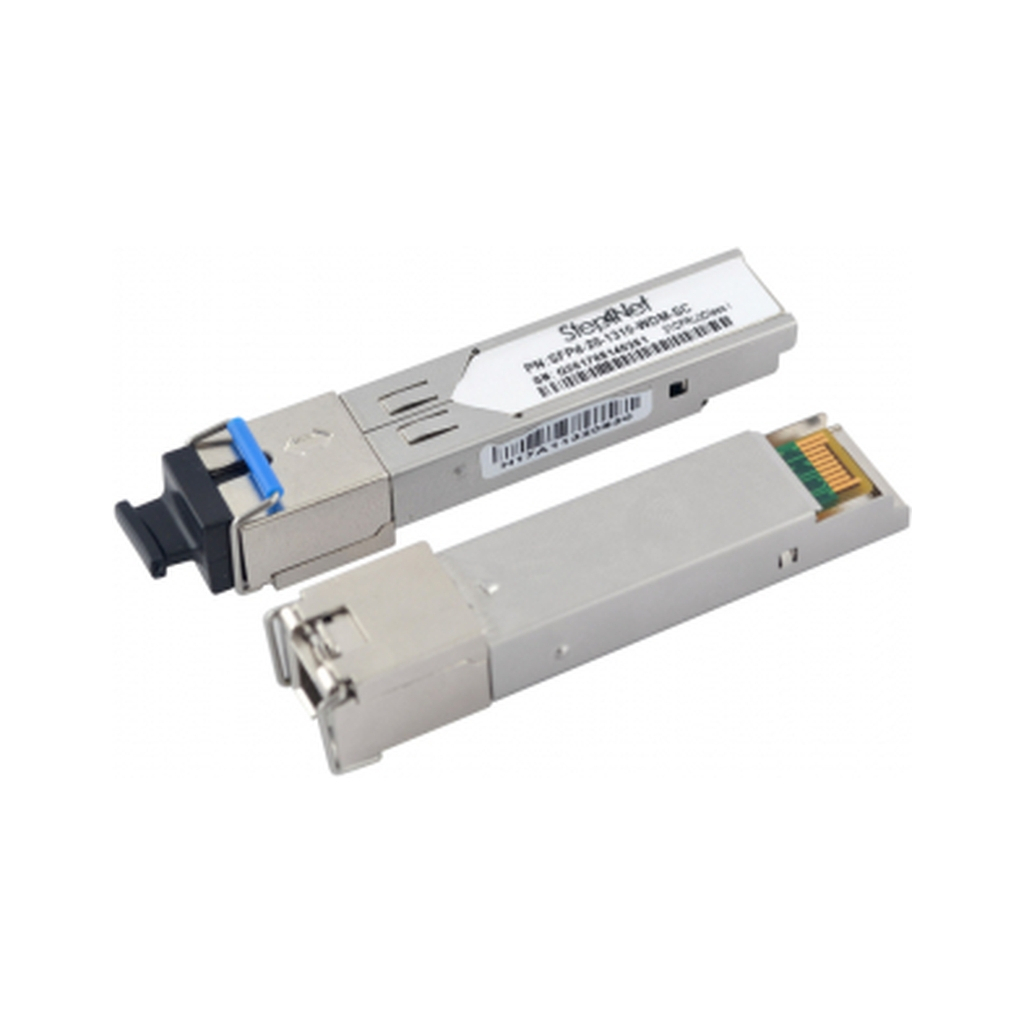 Модуль SFP SFPd-40-1550-WDM-SC Step4Net - фото 1 Модуль SFP SFPd-40-1550-WDM-SC Step4Net - фото 1