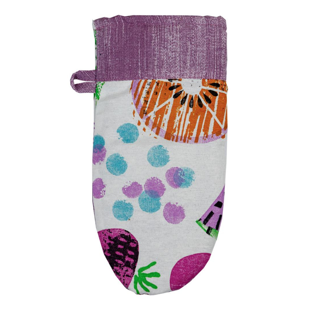 Кухонна прихватка Прованс Рукавичка Violet cherries 29х15 (032956) - фото 1