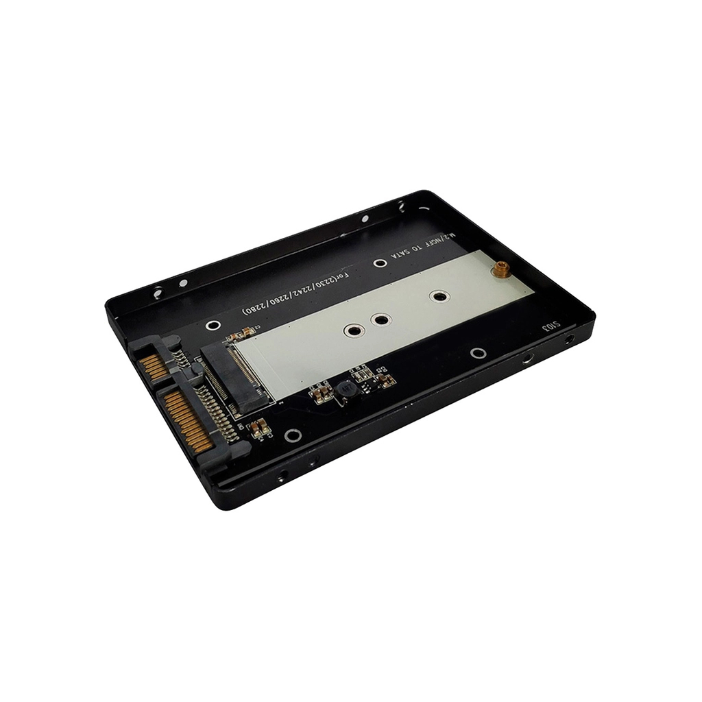 Адаптер Dynamode 2.5'''' SATA to M.2 (NGFF) SSD 22*30mm, 22*42mm, 22*60mm, 22*80mm (S103-1N) - фото 4 Адаптер Dynamode 2.5'''' SATA to M.2 (NGFF) SSD 22*30mm, 22*42mm, 22*60mm, 22*80mm (S103-1N) - фото 4